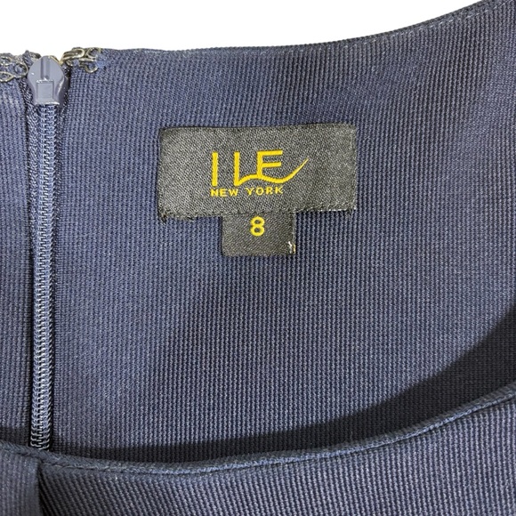 Ice Navy and Orange Mini Dress‎ Size 8 - Picture 8 of 10